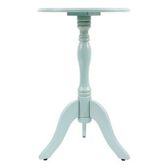 Decor Therapy Simplify Pedestal End Table