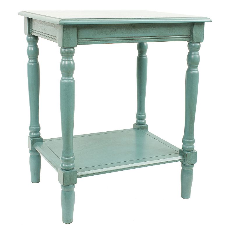 Decor Therapy Simplify End Table, Blue