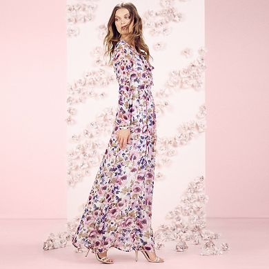 LC Lauren Conrad Runway Collection Floral Peasant Maxi Dress - Women's