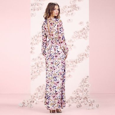 LC Lauren Conrad Runway Collection Floral Peasant Maxi Dress - Women's