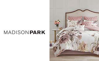 Madison Park Mirabella 6-Piece Floral Comforter Set With Throw Pillows