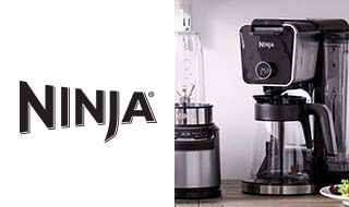Ninja Specialty Coffee Maker with Fold-Away Frother & Glass Carafe
