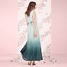 LC Lauren Conrad Runway Collection Sequin Pleated Maxi Dress - Women's