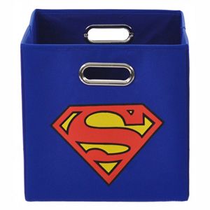 DC Comics Superman Logo Collapsible Storage Bin