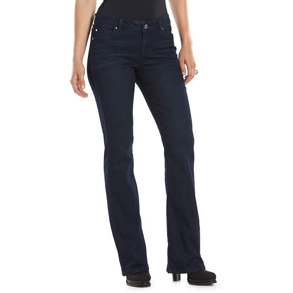 Women's Jennifer Lopez Midrise Bootcut Jeans