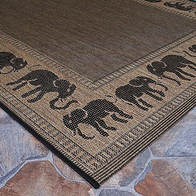 Couristan Elephant Indoor Outdoor Rug