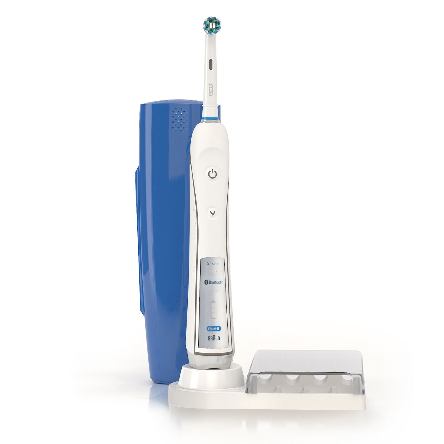 oral b smart 5000 dual handle electric toothbrush
