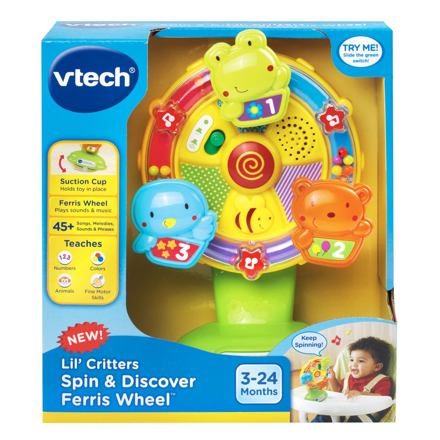 vtech lil critters spin & discover ferris wheel