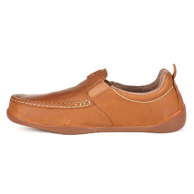 Georgia Boot Cedar Falls Men's Moc-Toe Slip-On Shoes