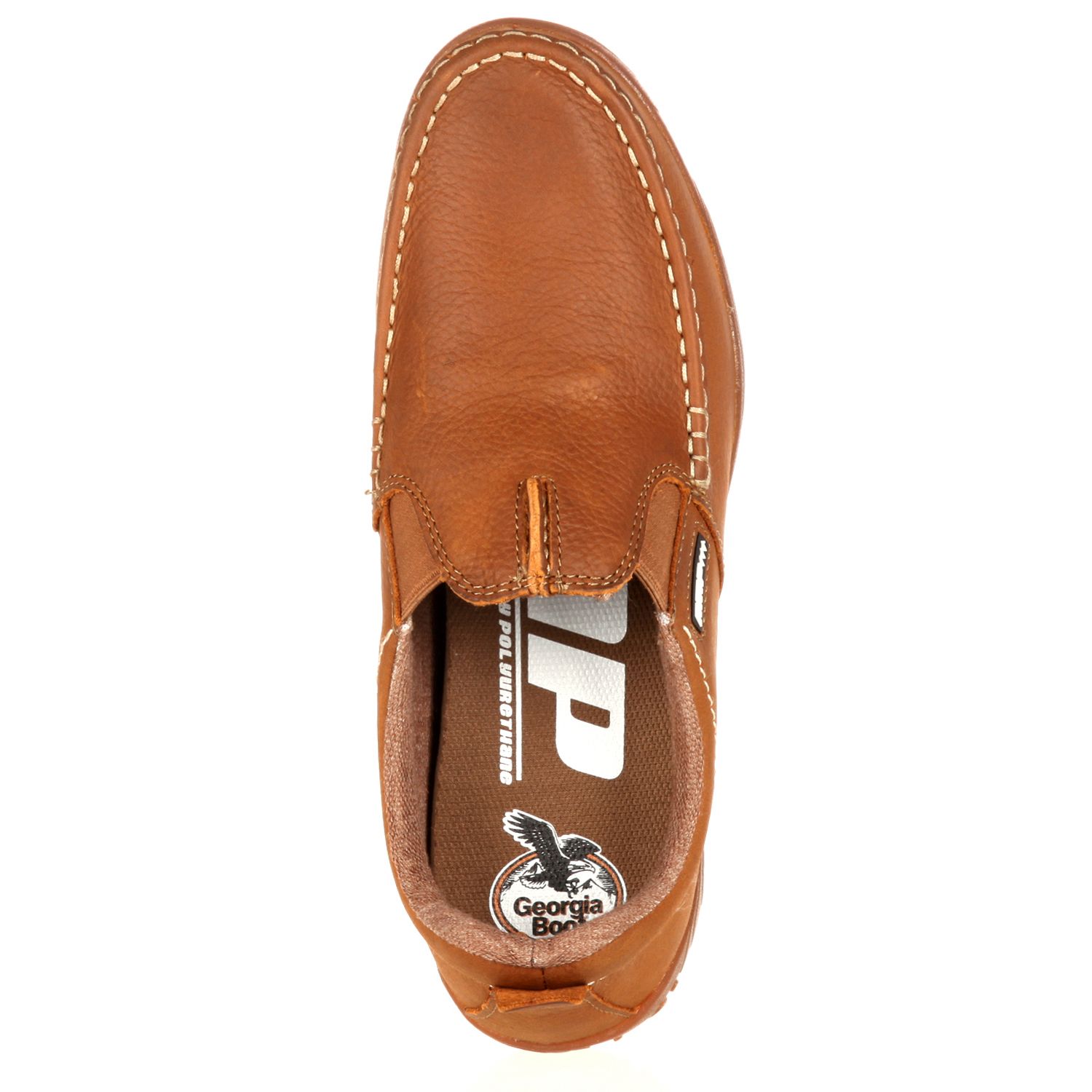Мужские ботинки Georgia Boots Cedar Falls Moc-Toe Slip-On — фото 5