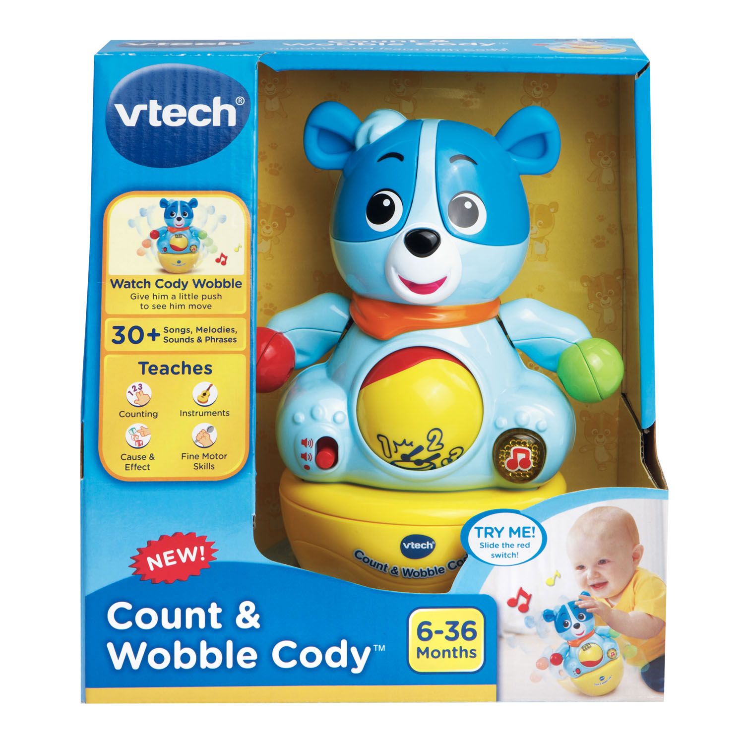 vtech count and wobble cody