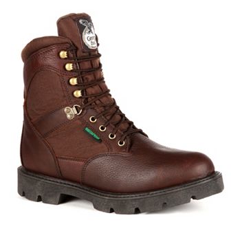 Georgia Boots Homeland Men's 8 in Waterproof Work Boots