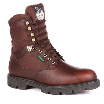 Georgia Boots Homeland Men's 8 in Waterproof Insulated Work Boots