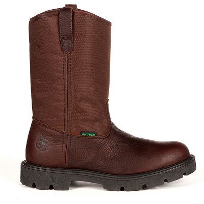 Georgia Boot Homeland Waterproof Wellington Work Boot Brown Men\'s Sz 13 GEORGIA BOOT Men main image 3