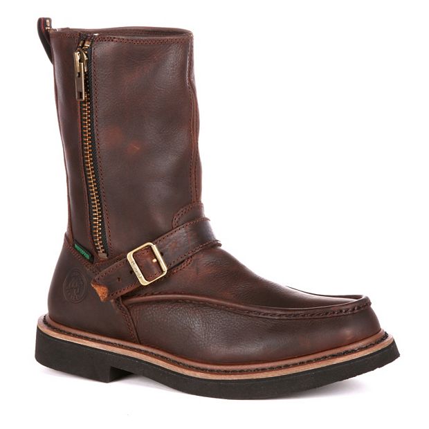 Men's georgia logger clearance boots