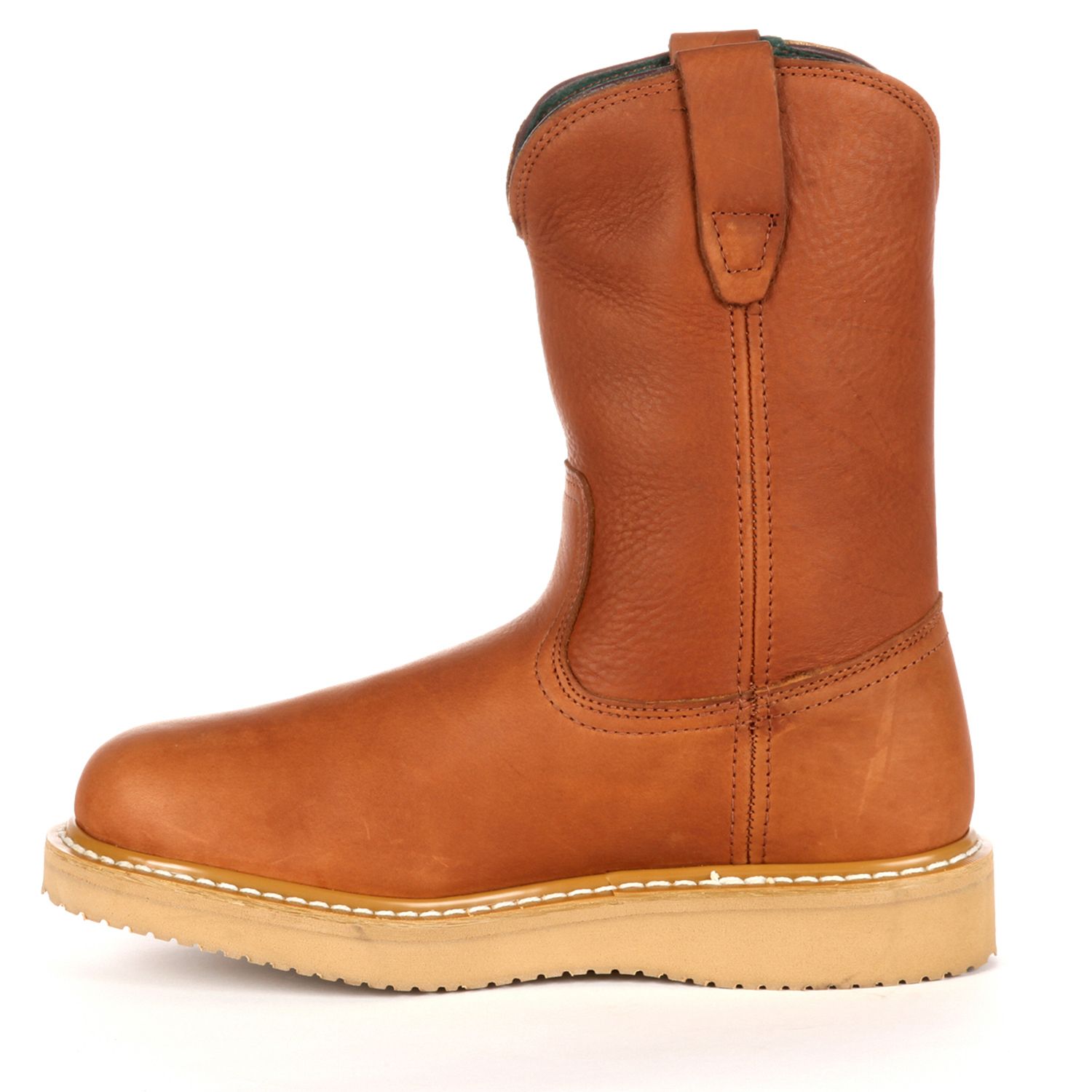 Georgia Boot Men's Farm N Wellington Work Boot - 11.5 Wide Barracuda G5153, Rubber Sole, Mid-Calf Height - View #8