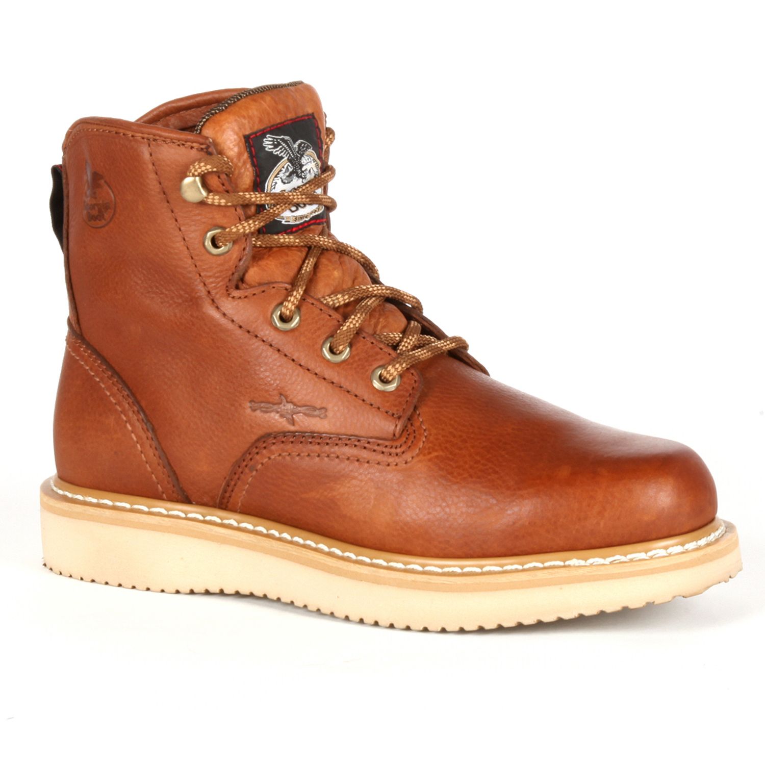 men's wedge work boots