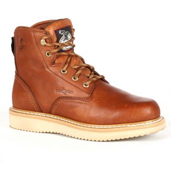 Georgia Boots Men's 6 in Wedge Work Boots