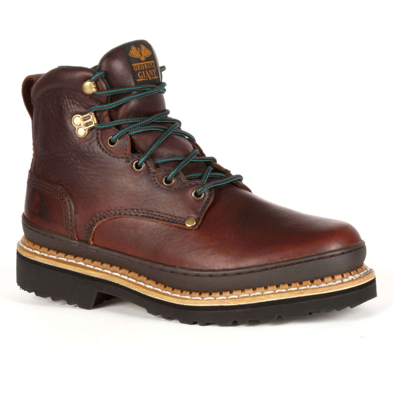 mens brown work boots