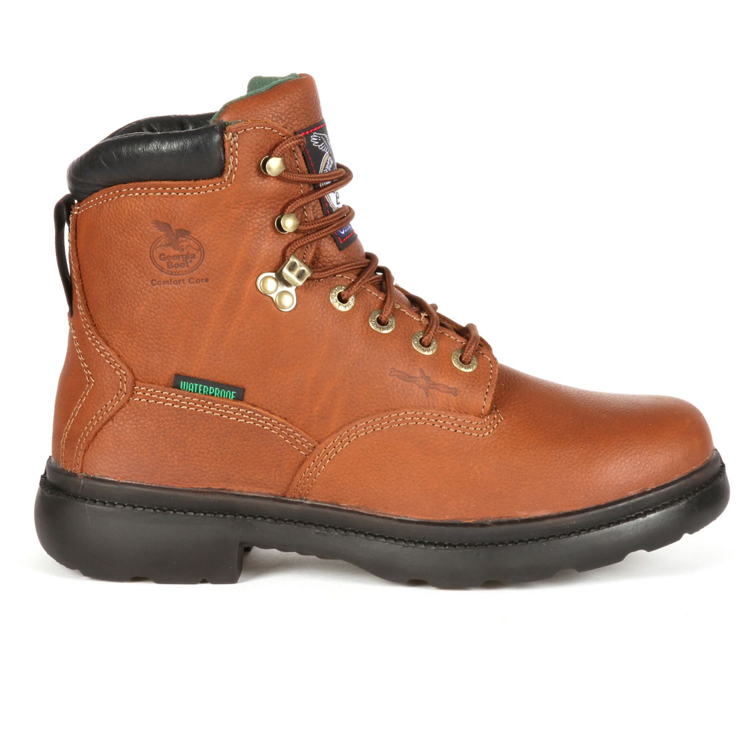 Мужские ботинки Georgia Boots Fixpoint Farm & Ranch 6 in Waterproof Work — фото 2