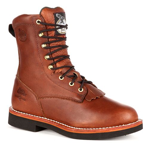 Georgia Boot Farm & Ranch Lacer Men's 8-in. Work Boots