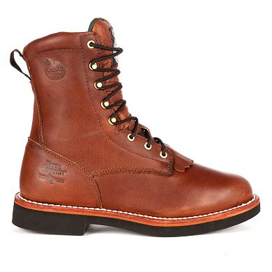 Georgia Boot Farm and Ranch Lacer Men's 8-in. Work Boots