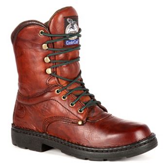 Georgia Boots Eagle Light Men's 8 in Work Boots
