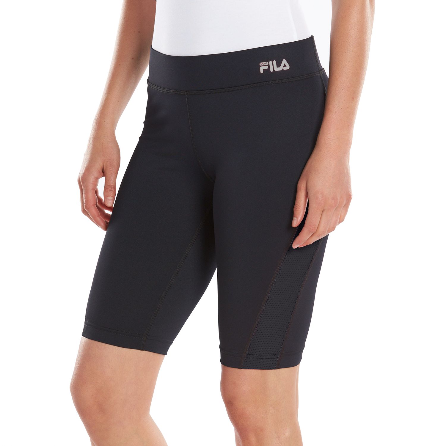 fila mesh biker shorts