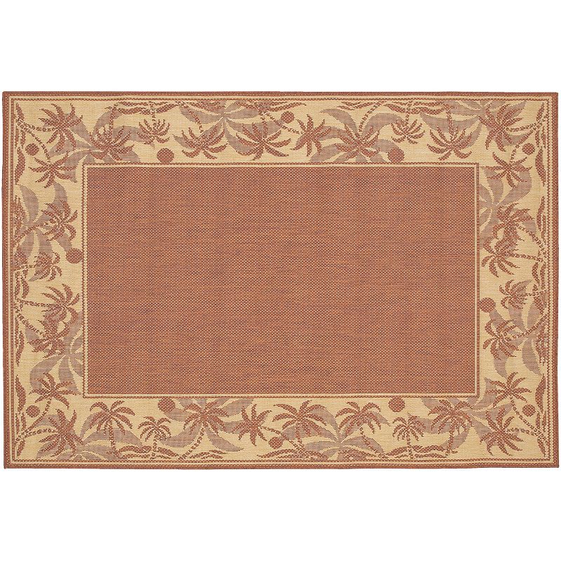 Couristan Recife Island Retreat Indoor Outdoor Rug, Red, 2X3.5 Ft Transport yourself to the tropics with this Couristan Recife Island Retreat rug.FEATURES Indoor & outdoor use Water, mold, mildew & fade resistant Palm tree pattern CONSTRUCTION & CARE Courtron polypropylene Spot clean Manufacturer's 1-year limited warrantyFor warranty information please click here Imported Attention: All rug sizes are approximate and should measure within 2-6 inches of stated size. Pattern may also vary slightly. This rug does not have a slip-resistant backing. Rug pad recommended to prevent slipping on smooth surfaces. . Size: 2X3.5 Ft. Color: Red. Gender: unisex. Age Group: adult. Material: Synthetic.