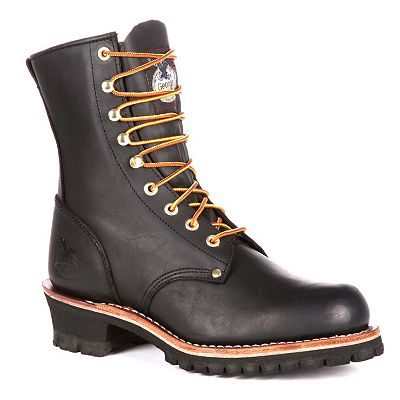 Georgia Boots Loggers Men s 8 in. Work Boots