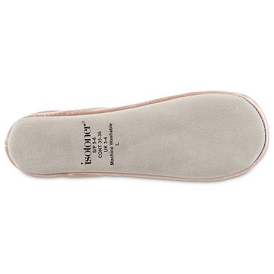isotoner Satin Women's Ballerina Slippers