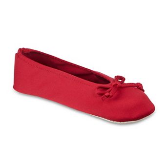 isotoner Satin Women's Ballerina Slippers
