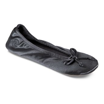 isotoner Satin Women's Ballerina Slippers