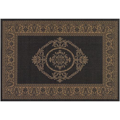 Couristan Antique Medallion Indoor Outdoor Rug
