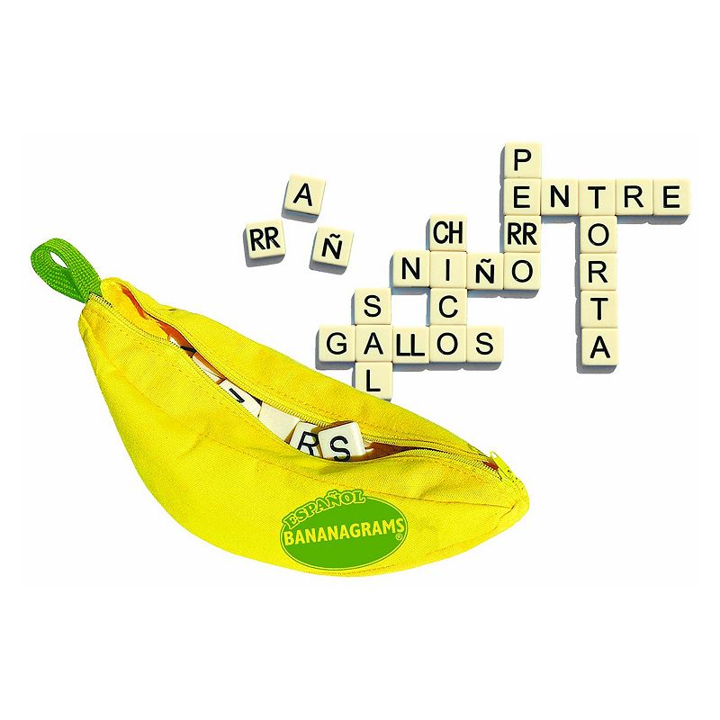 Spanish Bananagrams Word Game, Multicolor