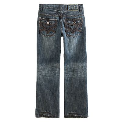 Boys 8 20 Helix Slim Bootcut Jeans