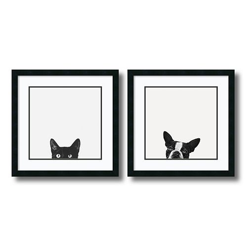 Curiosity and Loyalty 2-piece Framed Wall Art Set