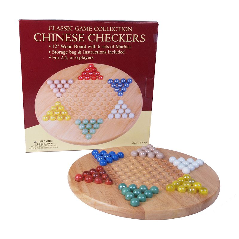 Chinese Checkers Game by John N. Hansen Co., Multicolor
