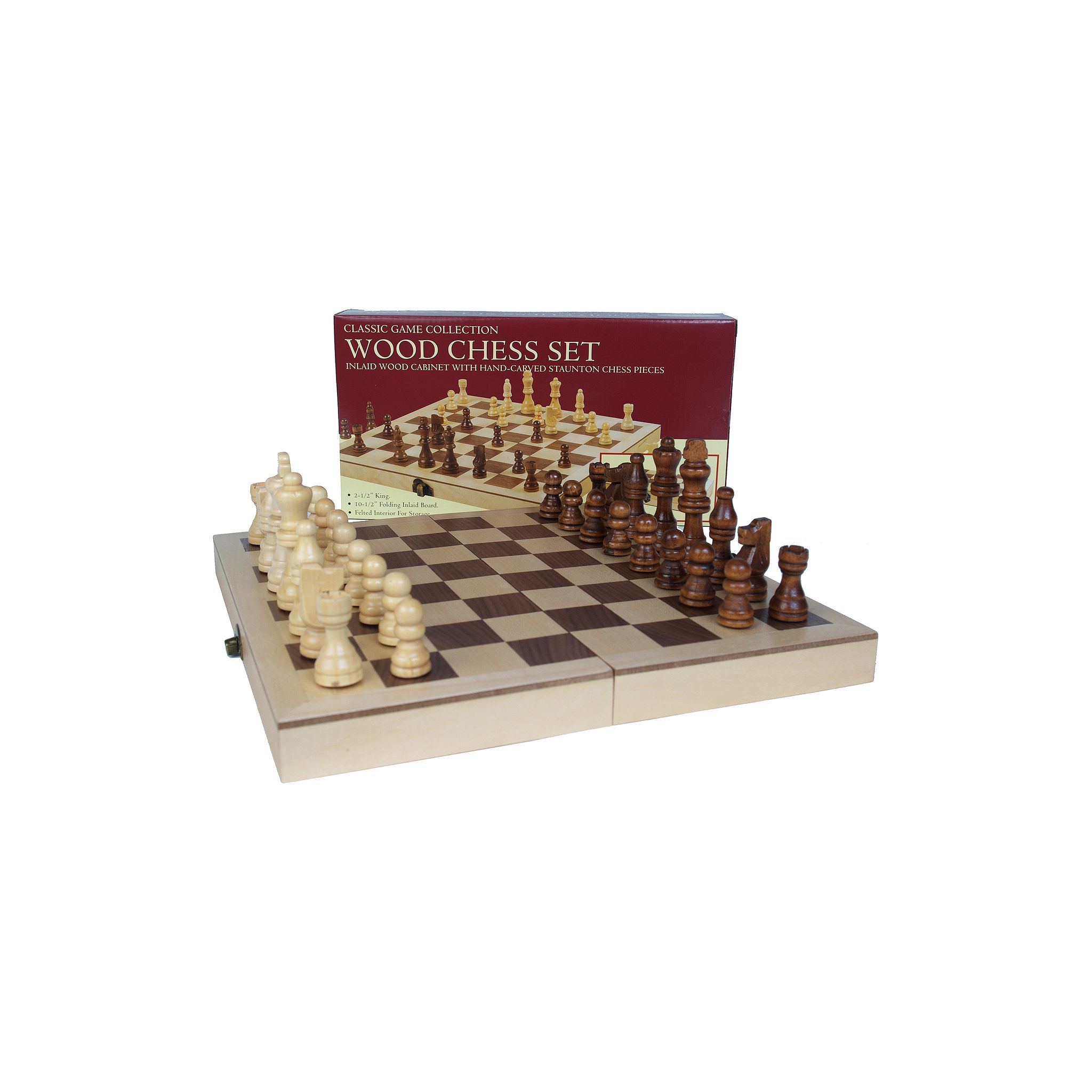 Classic Wooden Chess, Trivia & Strategy Board Games, Board Games, Toys