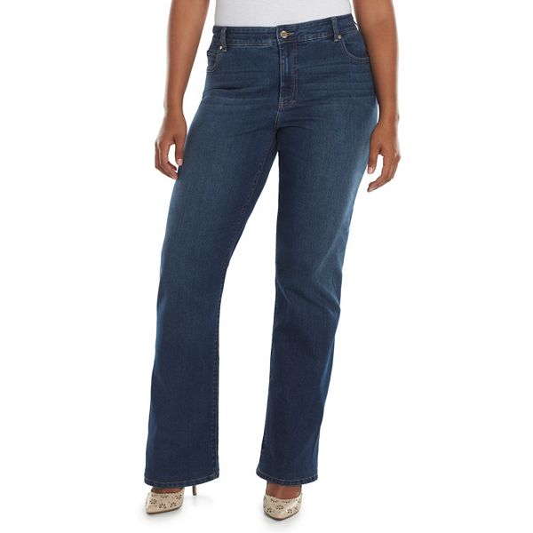Plus Size Jennifer Lopez Bootcut Jeans