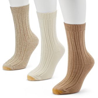 Women's GOLDTOE® 3-pack Weekender Crew Socks