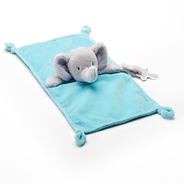 Carter's Animal Plush Security Blanket & Pacifier Holder