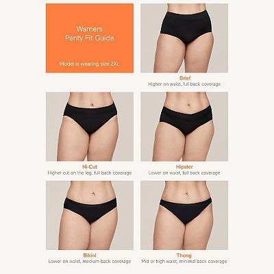 Warners No Pinching, No Problems® Dig-Free Comfort Waist with Lace
