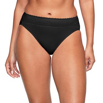 Warners No Pinching, No Problems® Dig-Free Comfort Waist with Lace Cotton Hi-Cut RT2091P
