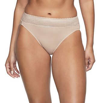 Warners No Pinching, No Problems® Dig-Free Comfort Waist with Lace Cotton Hi-Cut RT2091P