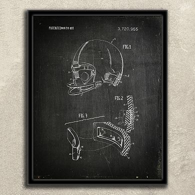 ''Football'' 2-piece Framed Wall Art Set