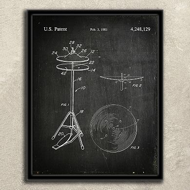 ''Drums'' 2-piece Wall Art Set