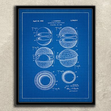 ''Tennis'' 2-piece Framed Wall Art