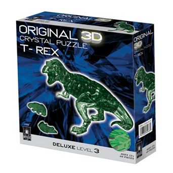 BePuzzled 49 pc T-Rex 3D Crystal Puzzle