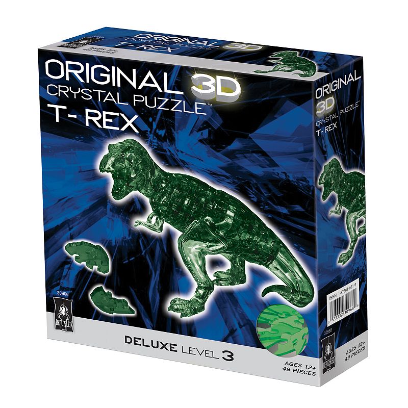 99577464 BePuzzled 49-pc. T-Rex 3D Crystal Puzzle, Multicol sku 99577464